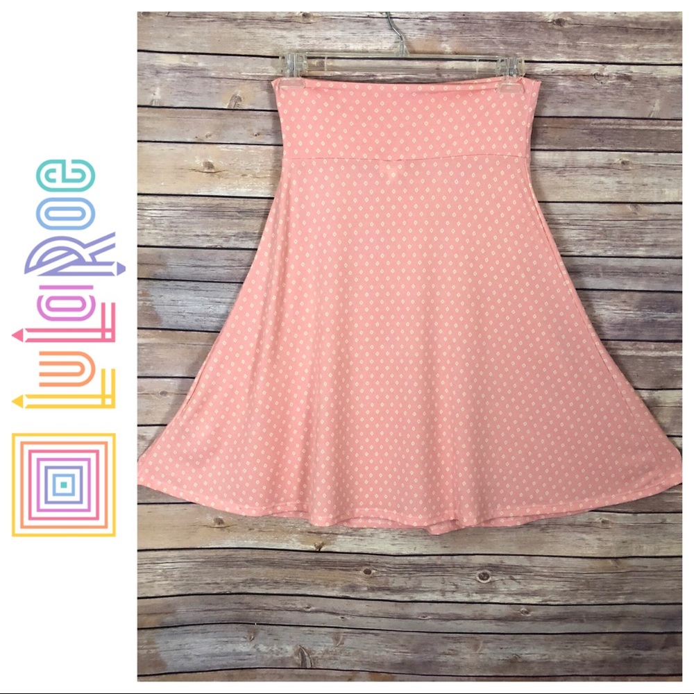 ❗️SOLD❗️LuLaRoe Azure Knee Length A-Line Pull-On Skirt